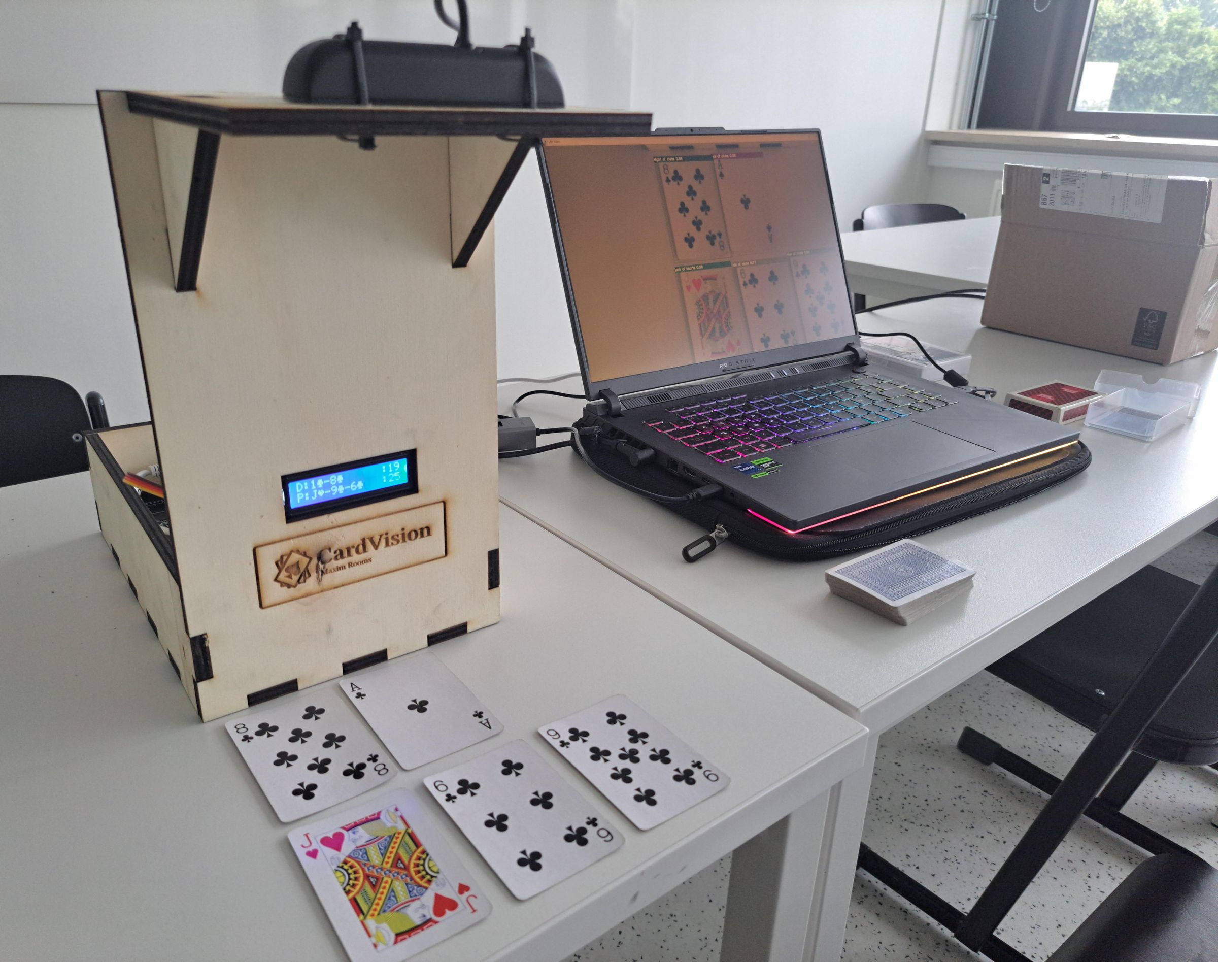 CardVision: AI Powered Blackjack Table