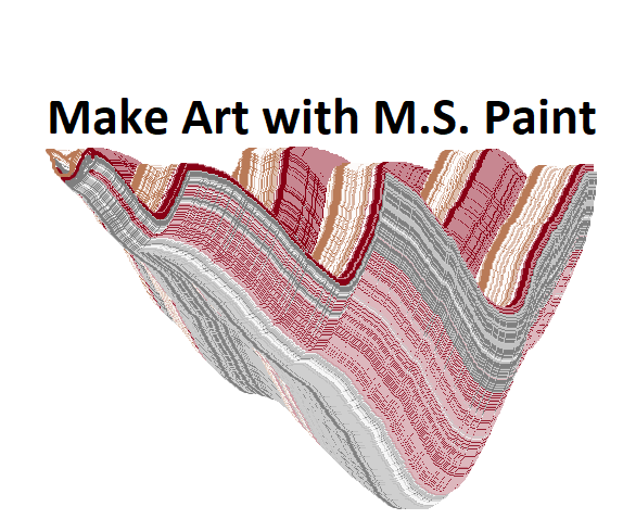 Advanced Microsoft Paint Technique.