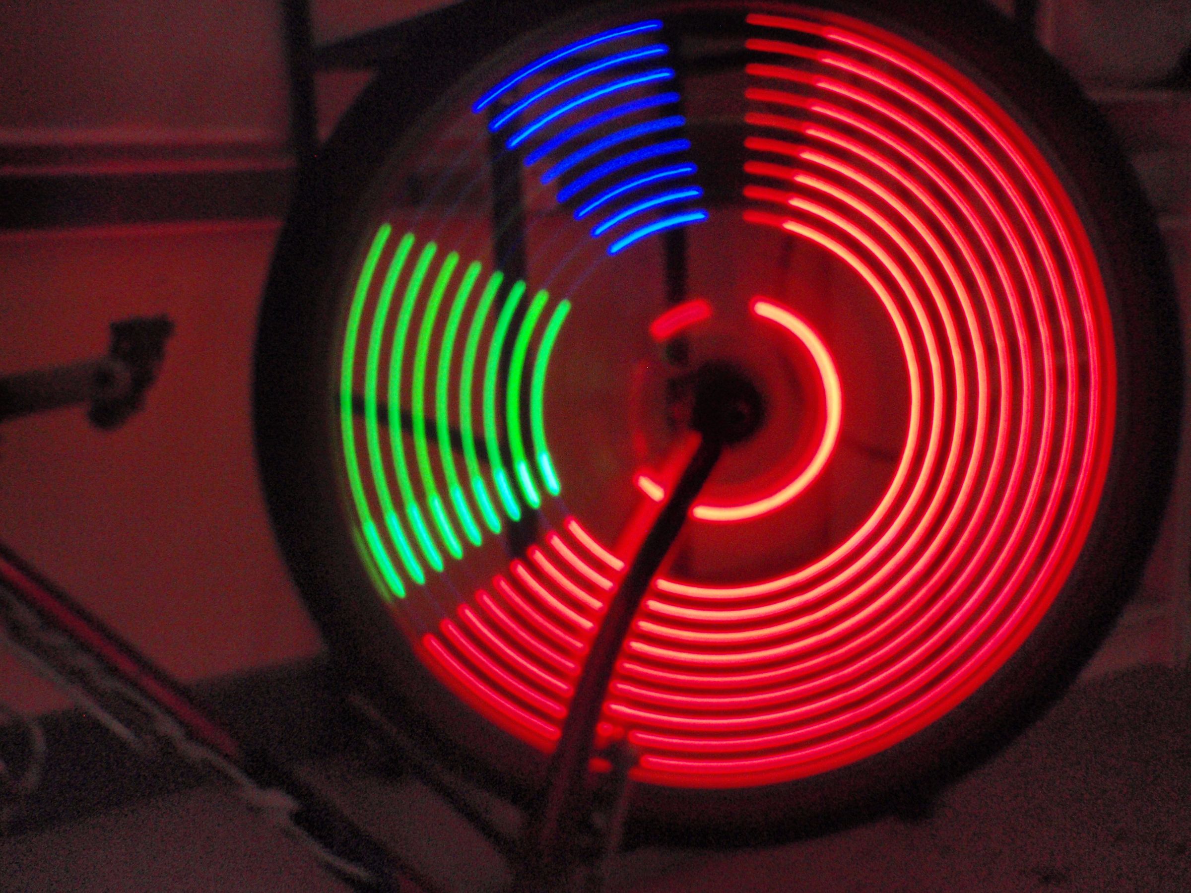 Simple POV Wheel Lights 4 Steps (with Pictures) Instructables