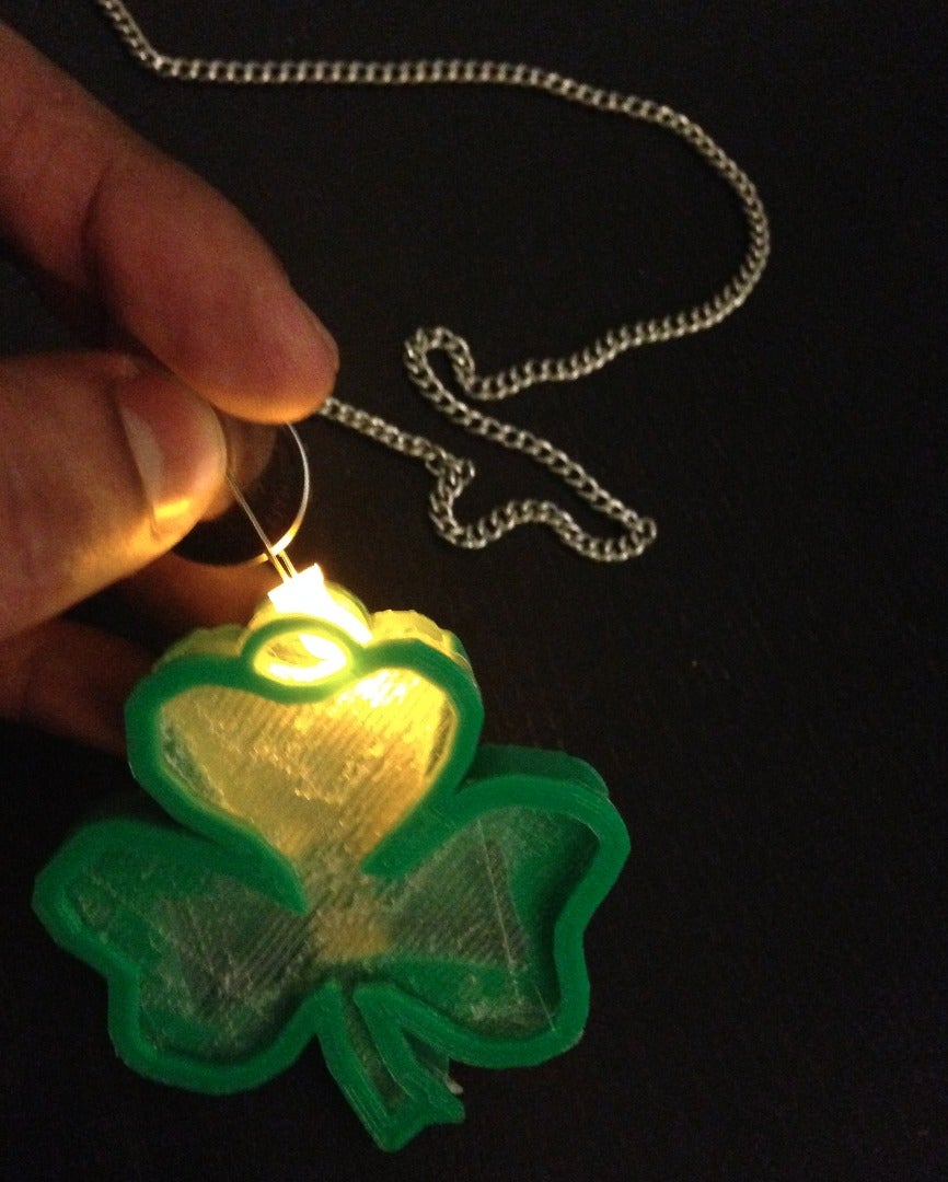 LED Pendant - Using the LED and Coin Cell Battery