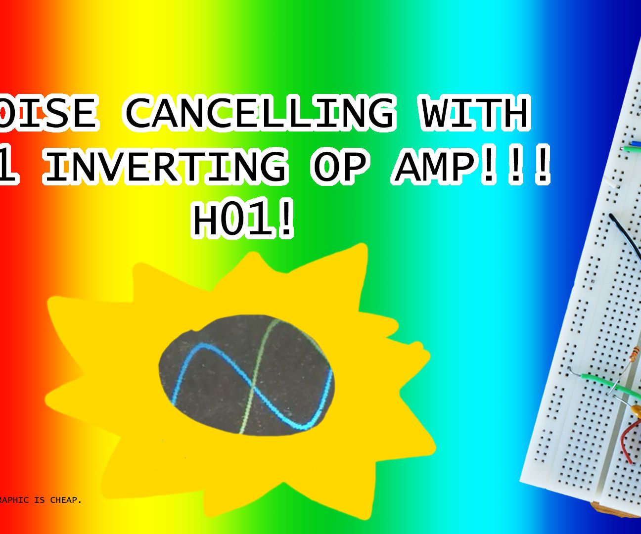Noise Cancelling W/ 741 Inverting OP-AMP