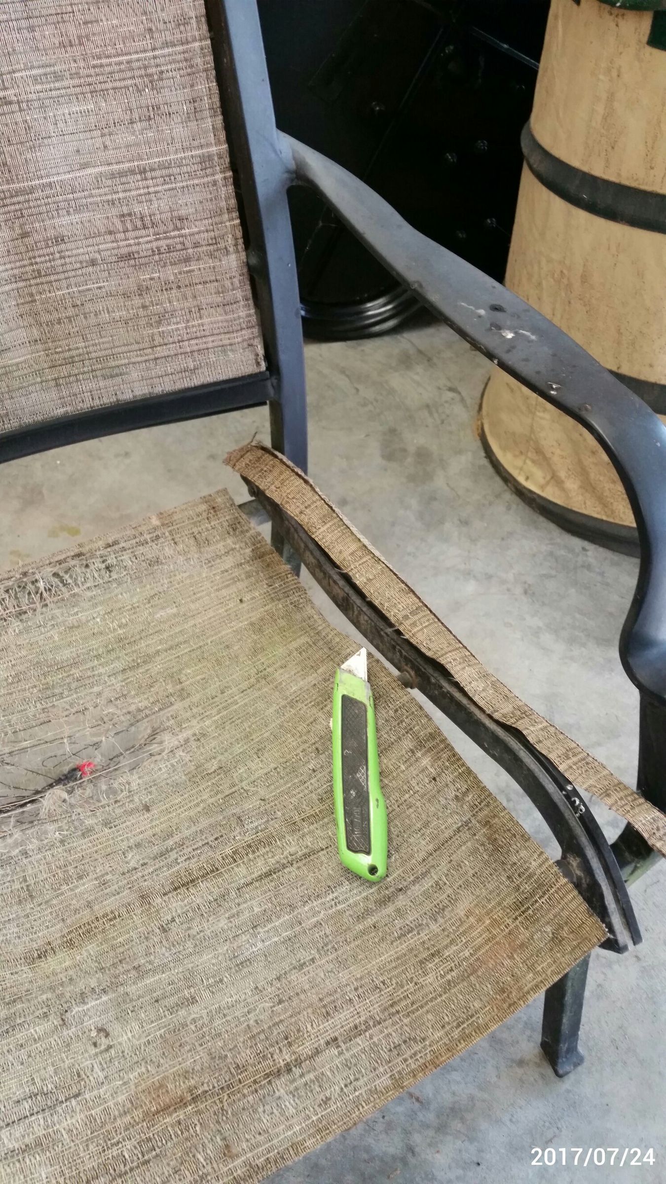 Patio Sling Chair Makeover!! Patio Chairs Makeover, Patio Furniture