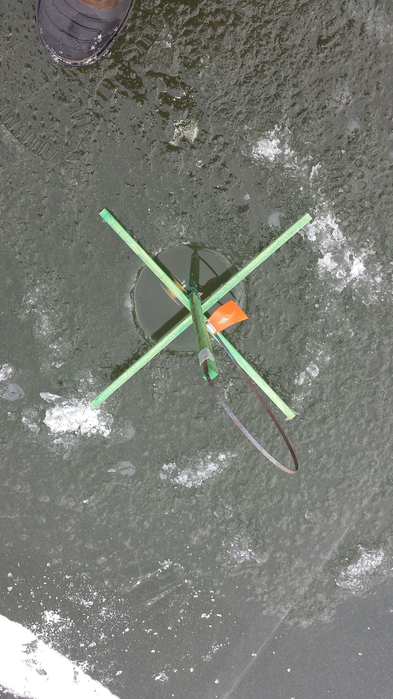 Quick Ice trap set up