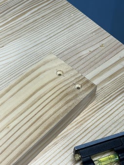 Pre-drill Shelf Pilot Holes