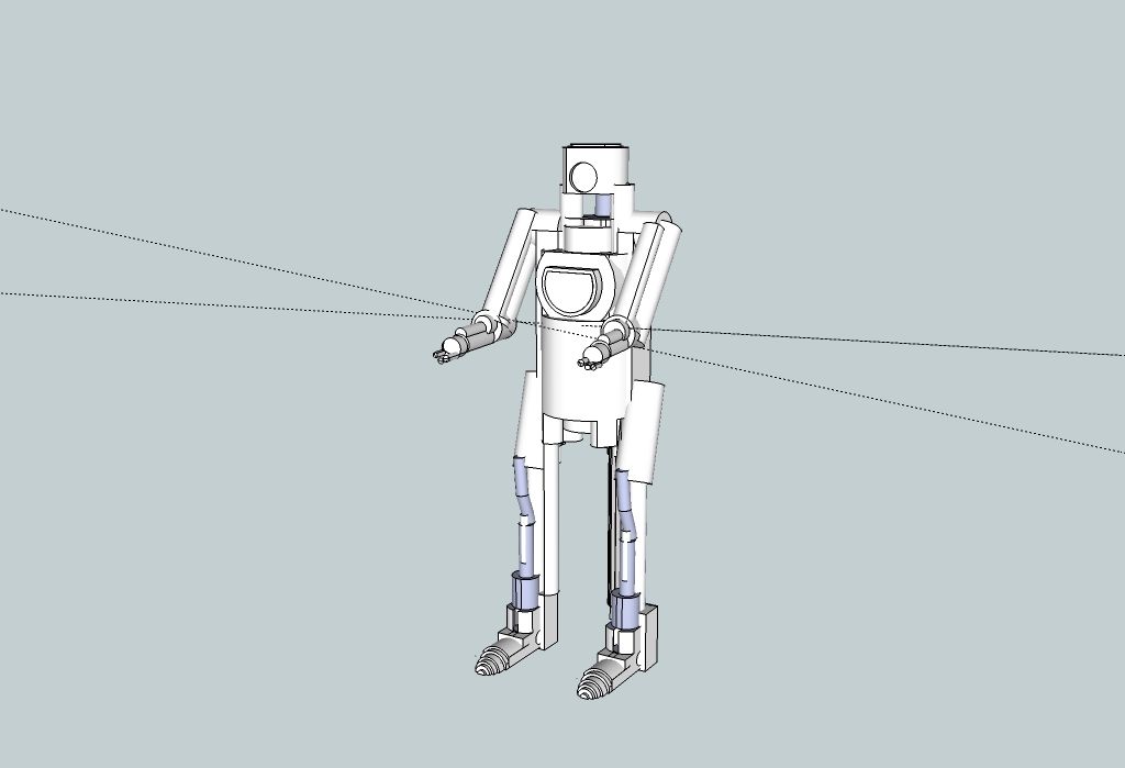 Sketchup Robot Creation