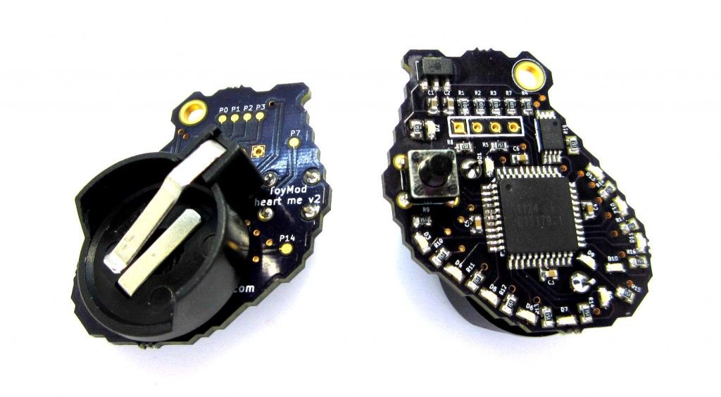 LED Heart Showing Real Heart Rhythms