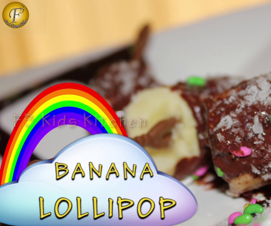 Kids Kitchen - Banana Lollipop