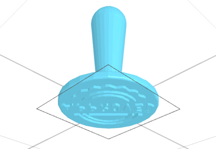 HOW TO CREATE a 3D CUSTOM STAMP USING 3D MODELLING SOFTWARE