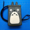 Leather Totoro Flex Frame Pouch