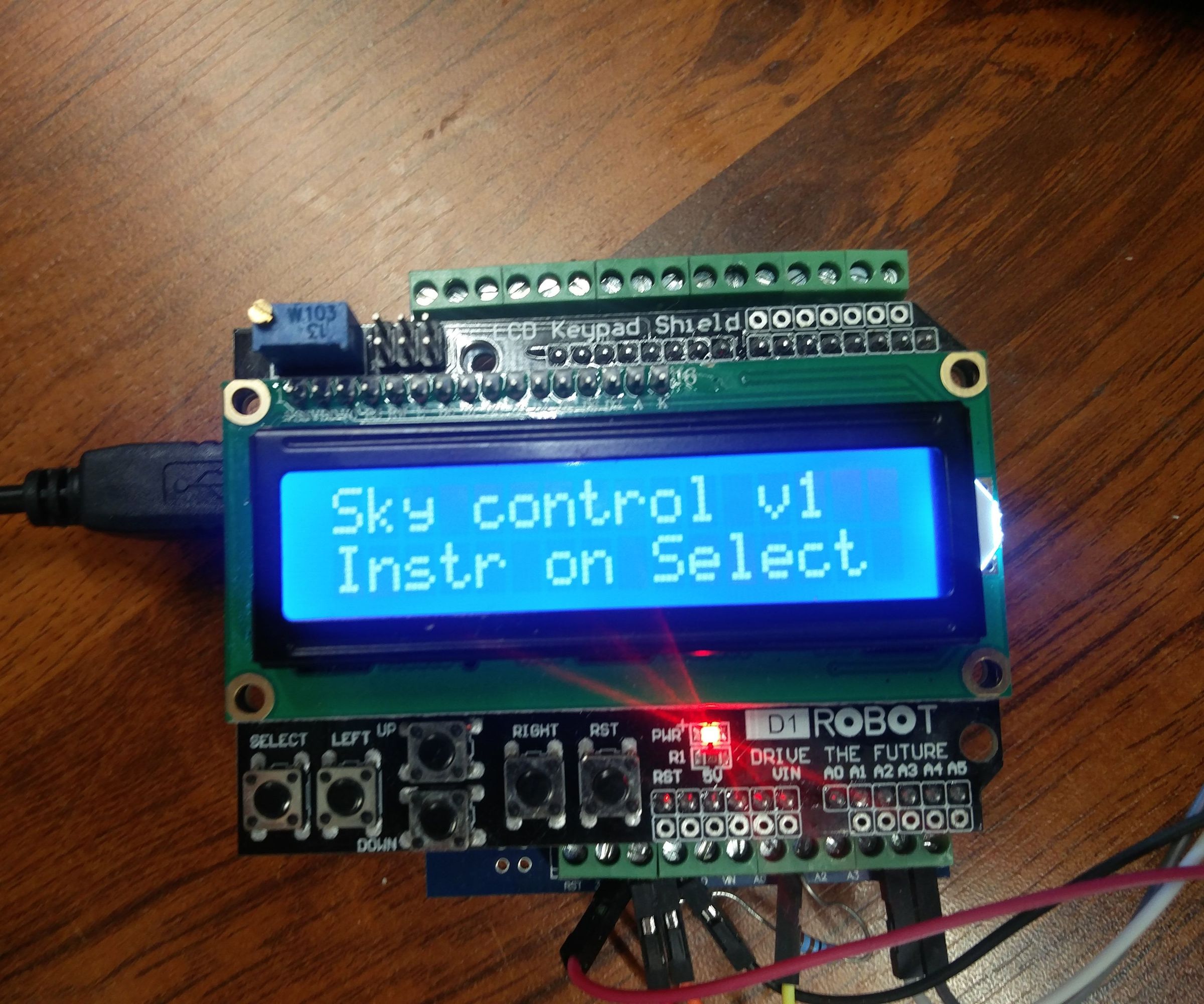 Sky Control V1 - Temperature and Humidity Controller With Relays