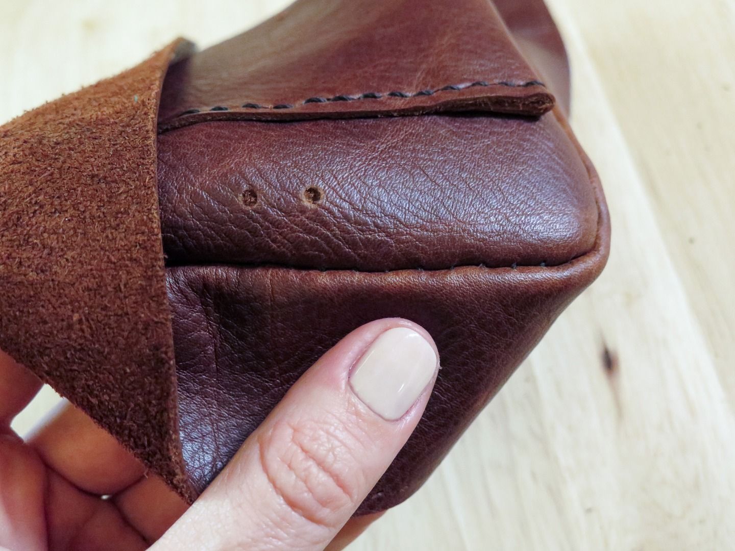 Sewing Leather 13 Steps Instructables