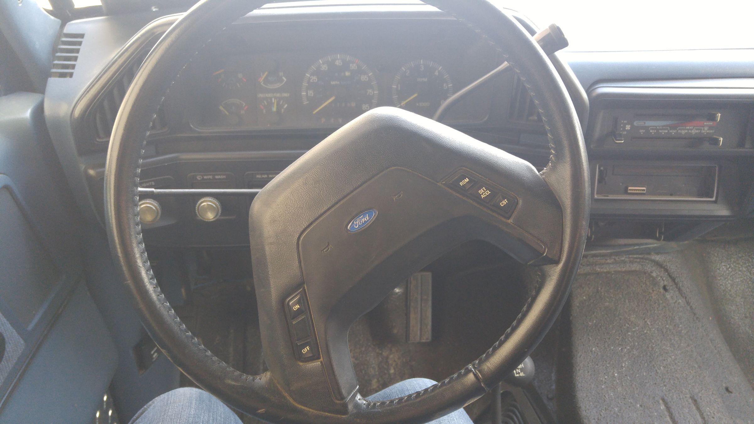 Replace Bronco Ignition Lever