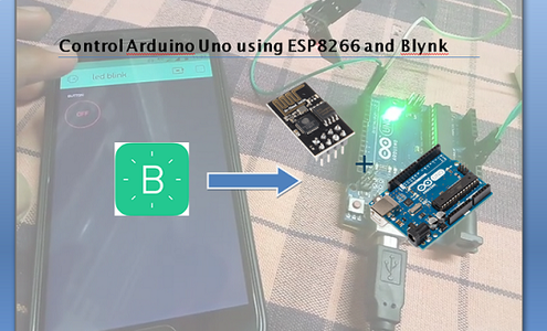 Control Arduino Uno Using ESP8266 WiFi Module and Blynk App : 6 Steps ...
