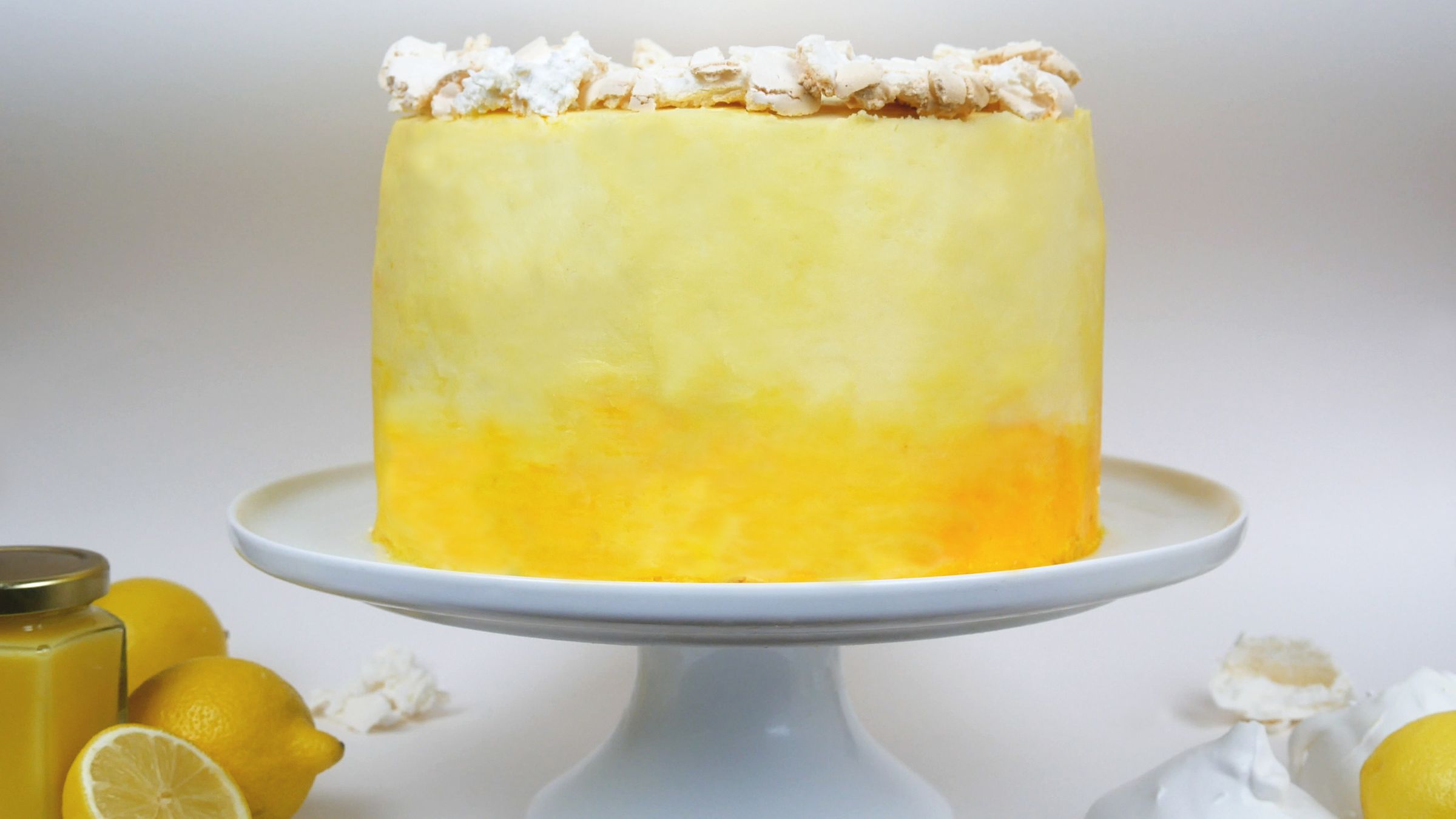 ZESTY LEMON MERINGUE CAKE 4 Steps (with Pictures) Instructables