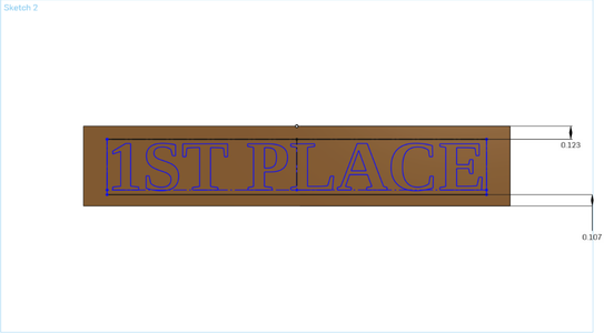 Create the Sketch of the Text