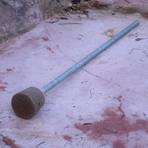 Tool for Tamping Earth