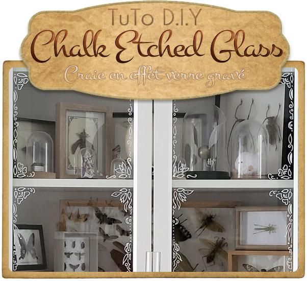 {CHALK ETCHED GLASS}