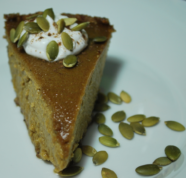 Pumpkin Pie (vegan, Gluten Free, Soy Free)
