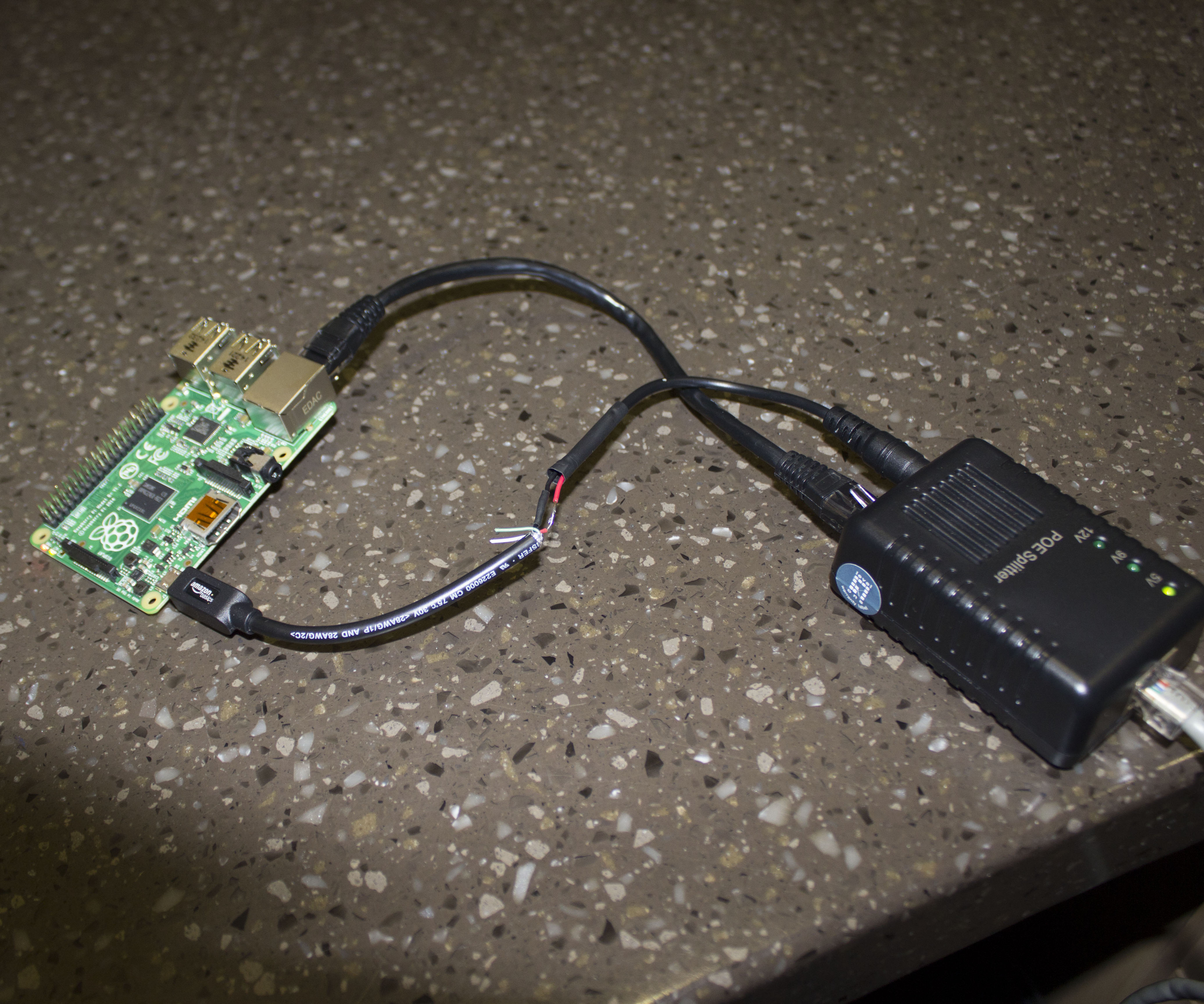 Power Over Ethernet for Raspberry Pi