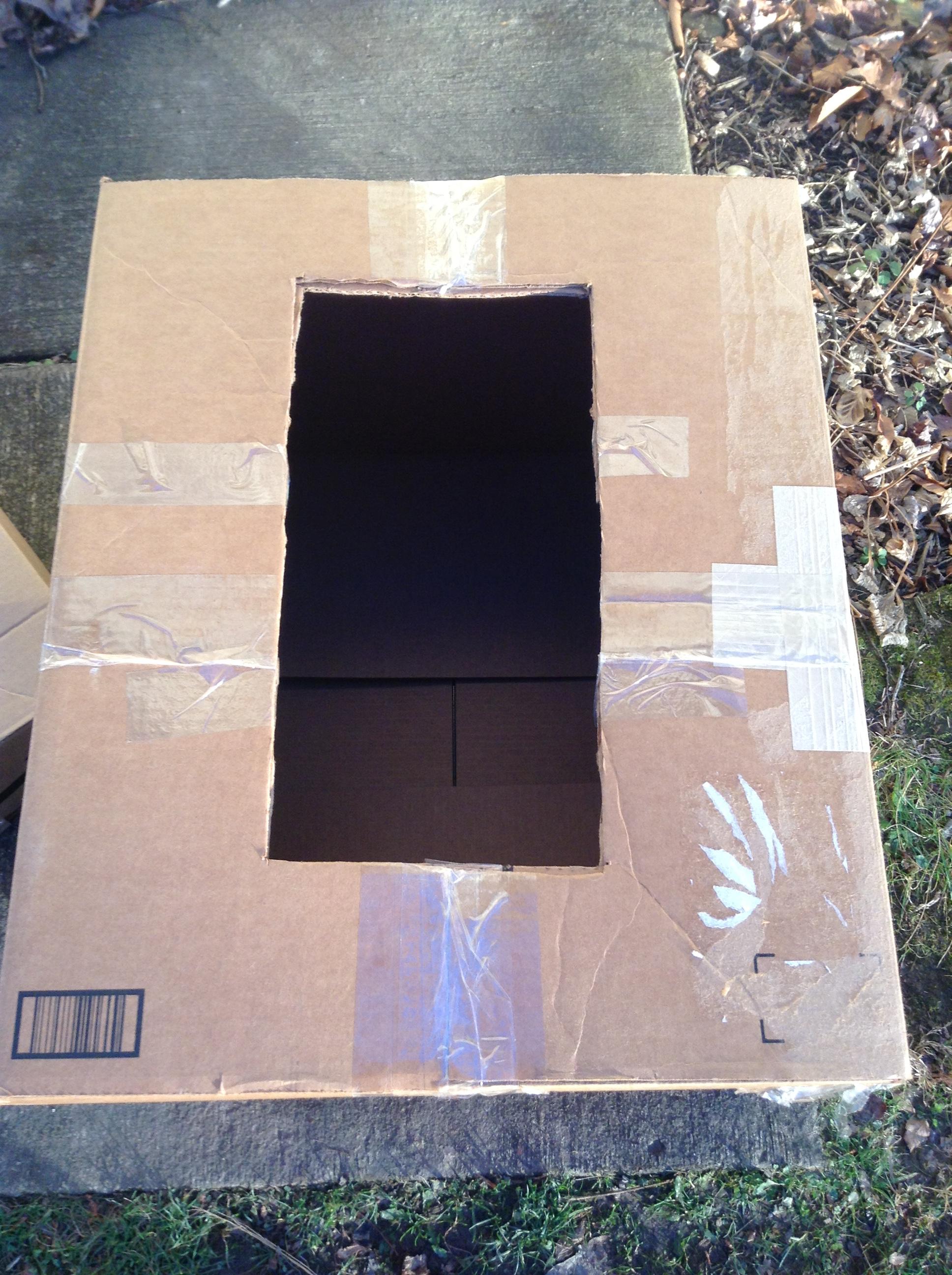 Amazon Delivery Box Costume 3 Steps Instructables