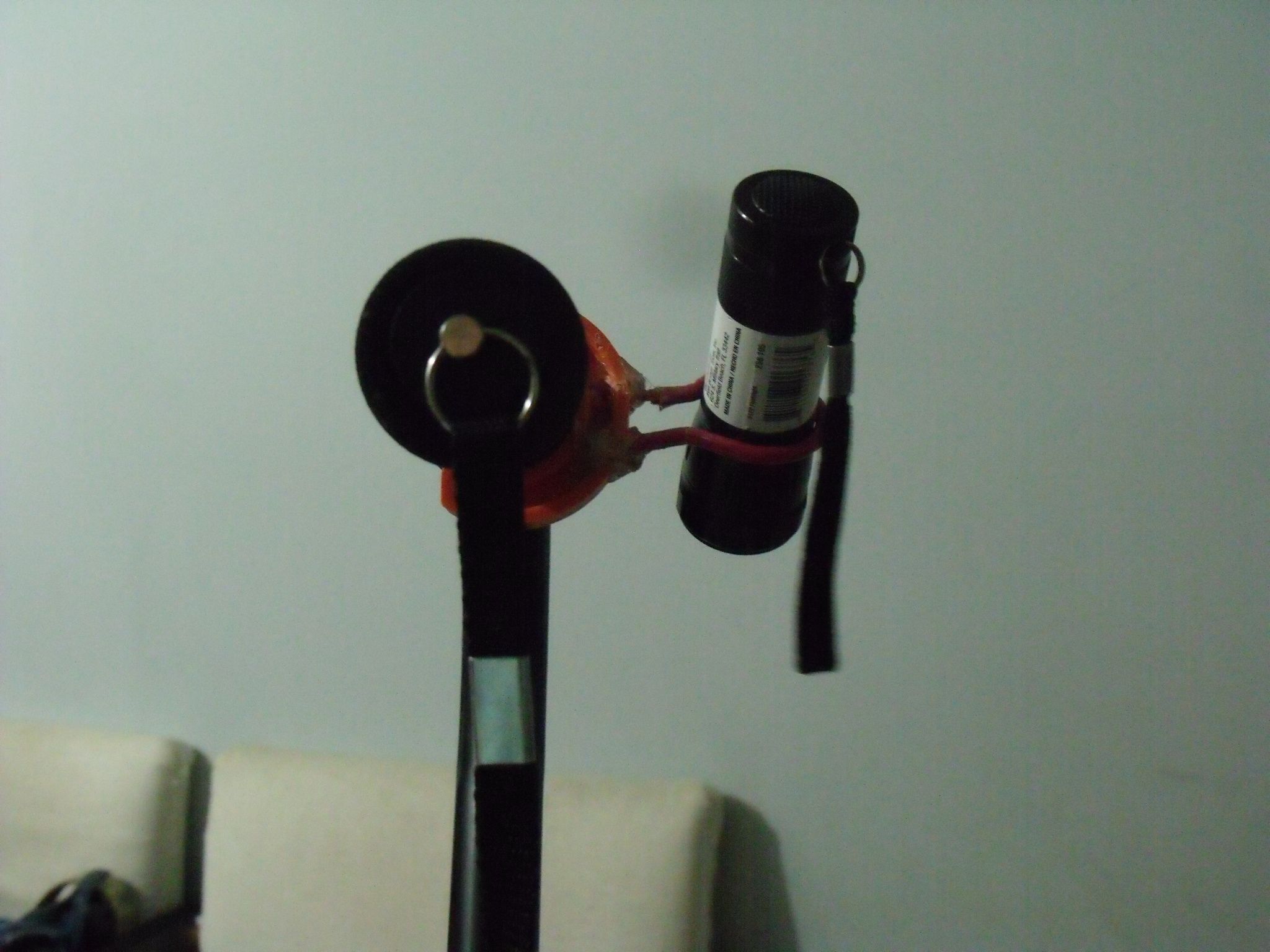 Cane for Disabled With Attach Flashlight... 3 Steps Instructables