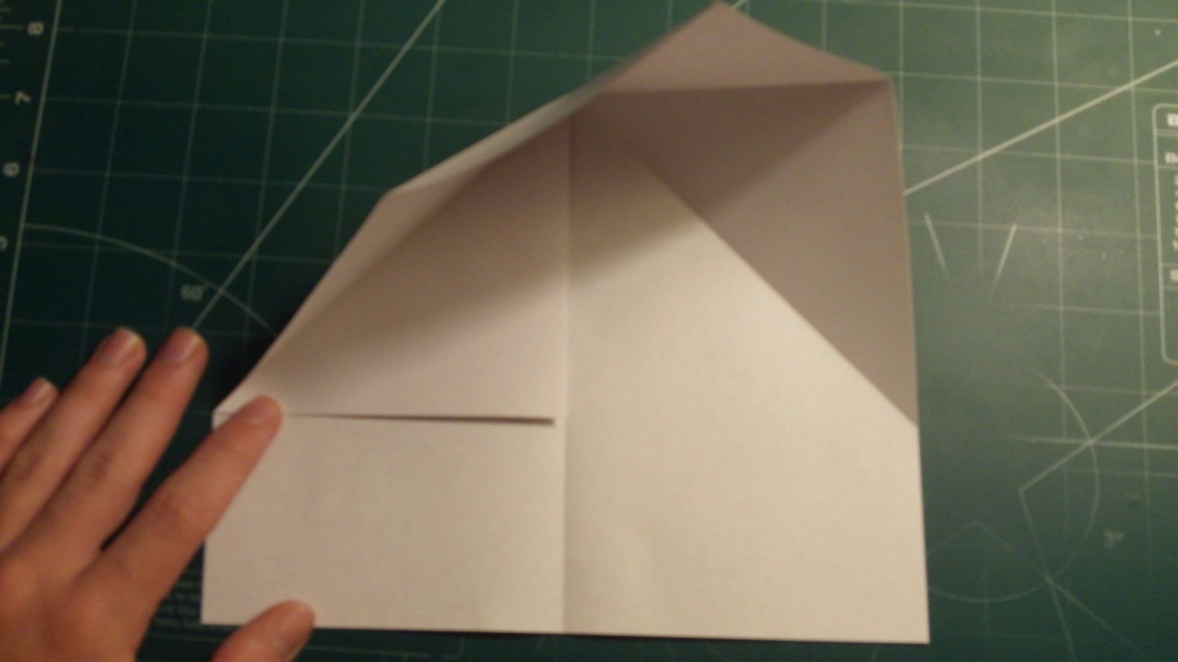How to Make the Falcon Paper Airplane : 8 Steps - Instructables