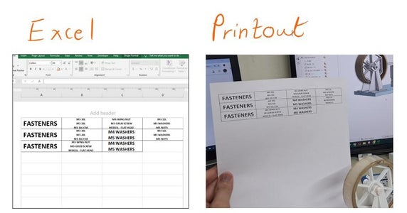 Printing and Aligning the Labels