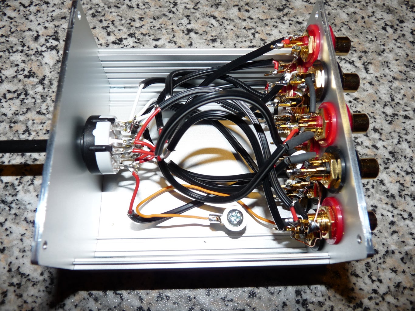DIY Audio Switch (HiFi) Circuit Diagram
