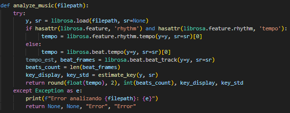Analyze_music()