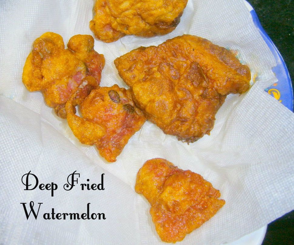 Deep Fried Watermelon