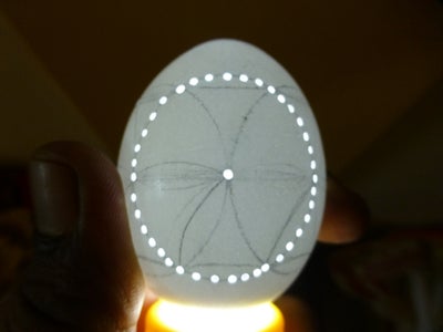 Drill Holes on the Egg Shell