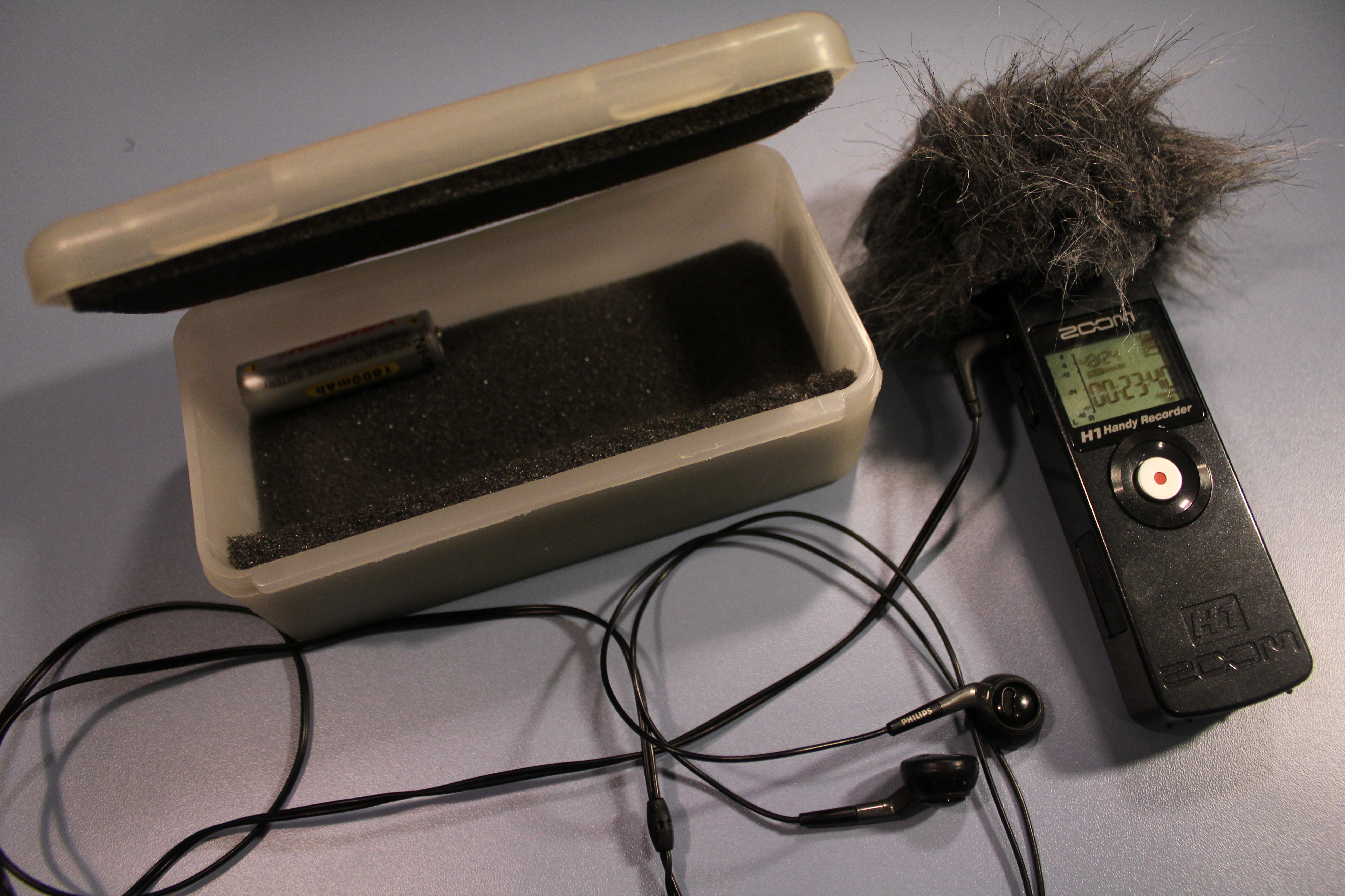 DIY Zoom H1 Carry Case.