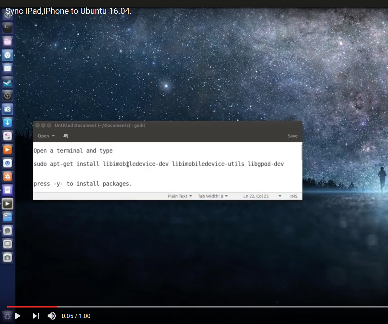 Sync Ipad,iphone With Linux/Debian/Ubuntu
