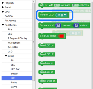 Display the Temperature on the LCD