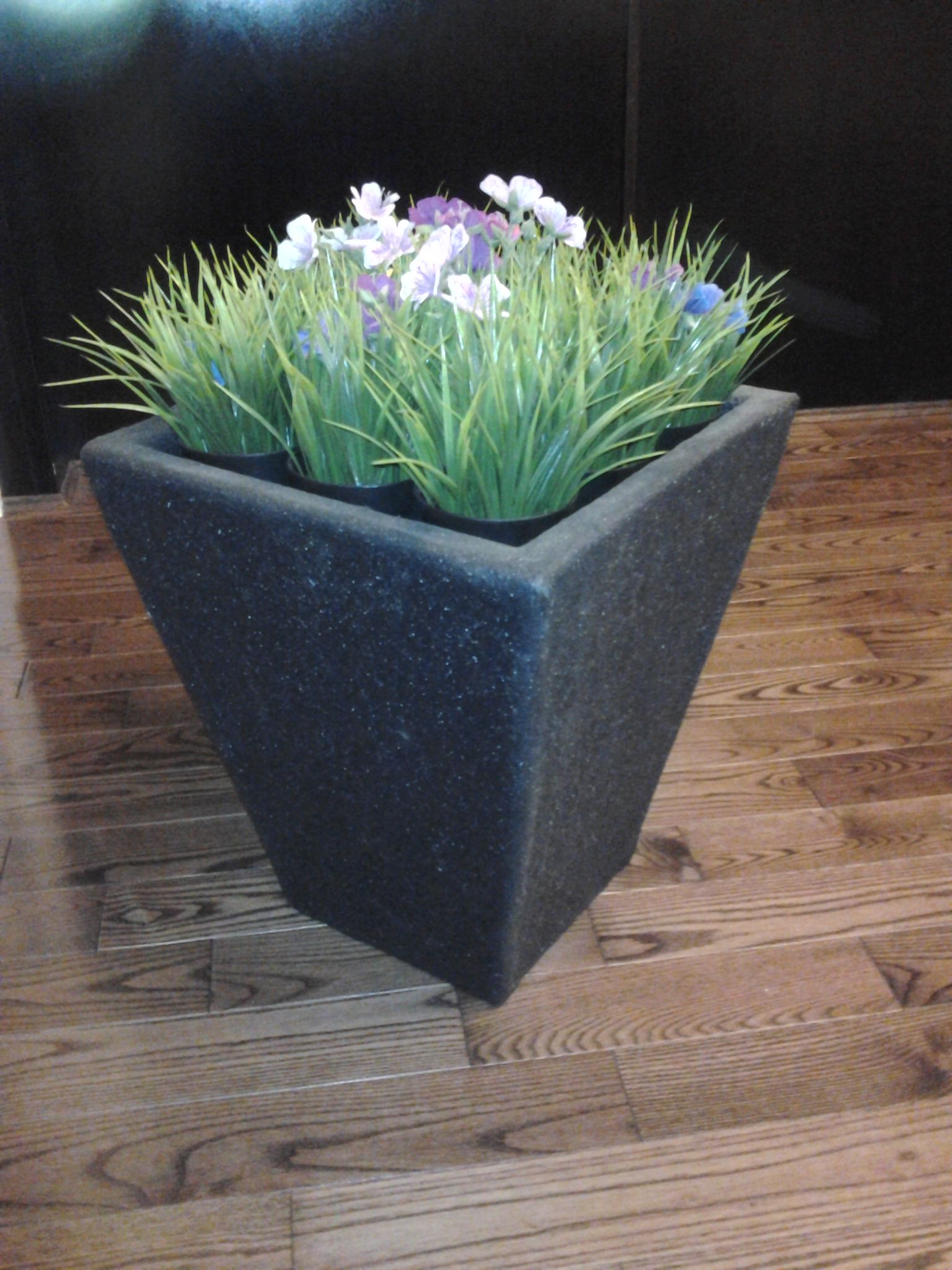 Make an Outdoor Fiberglass Flower Pot