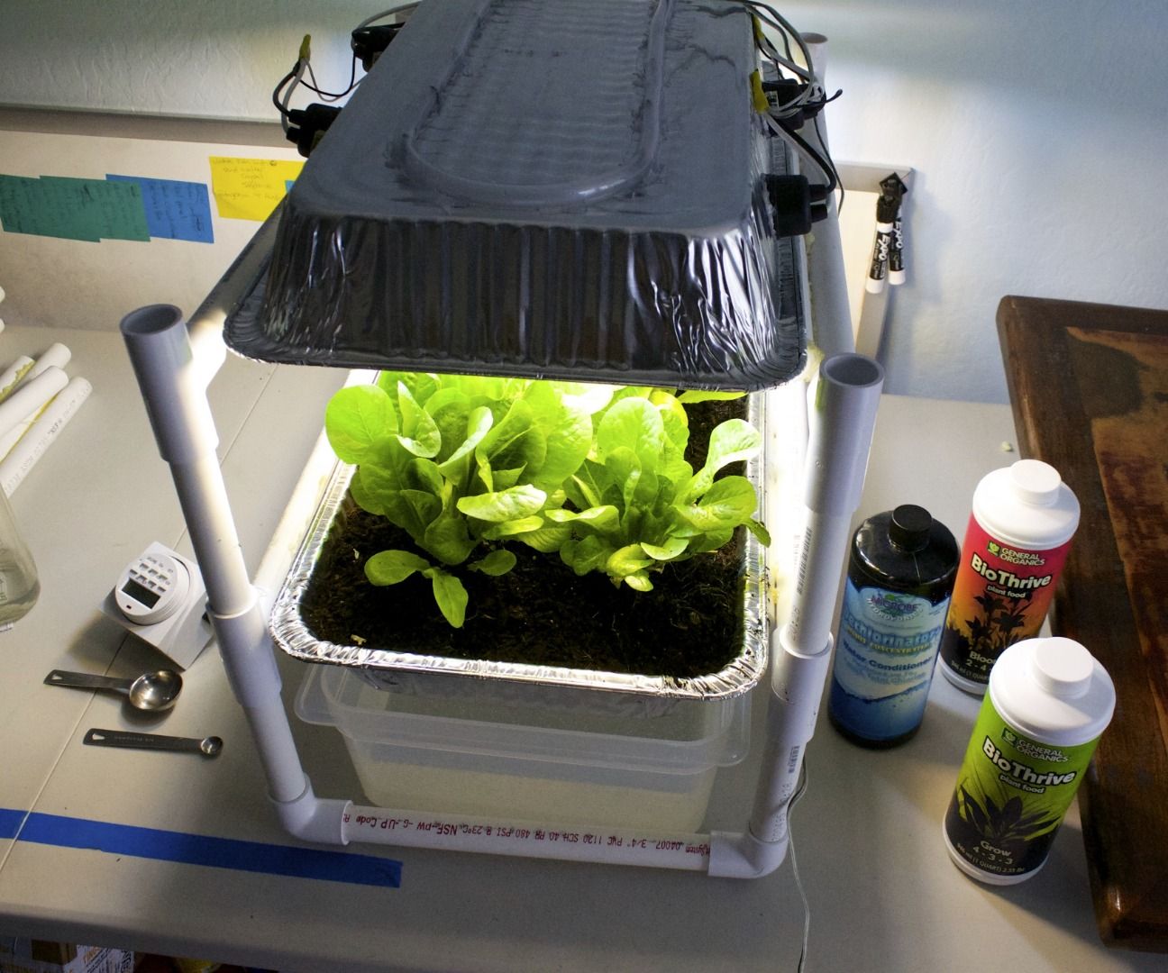 Fully Adjustable PVC Rack and Shelving - $29