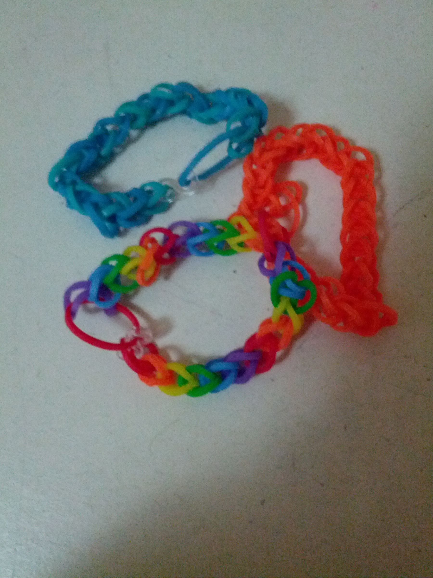 Rainbow Loom Single Braclet