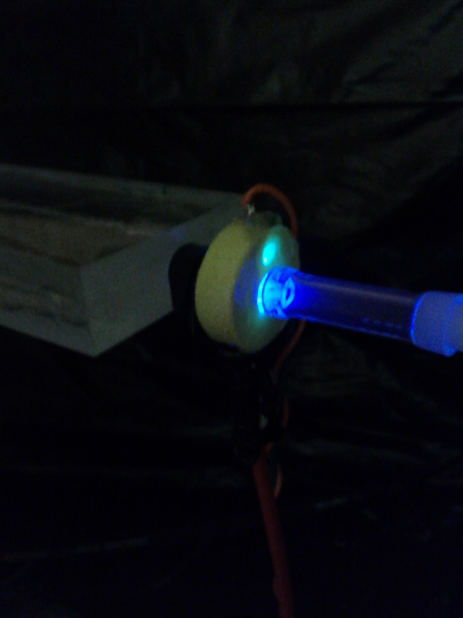 Fiber Optic/LED Holder