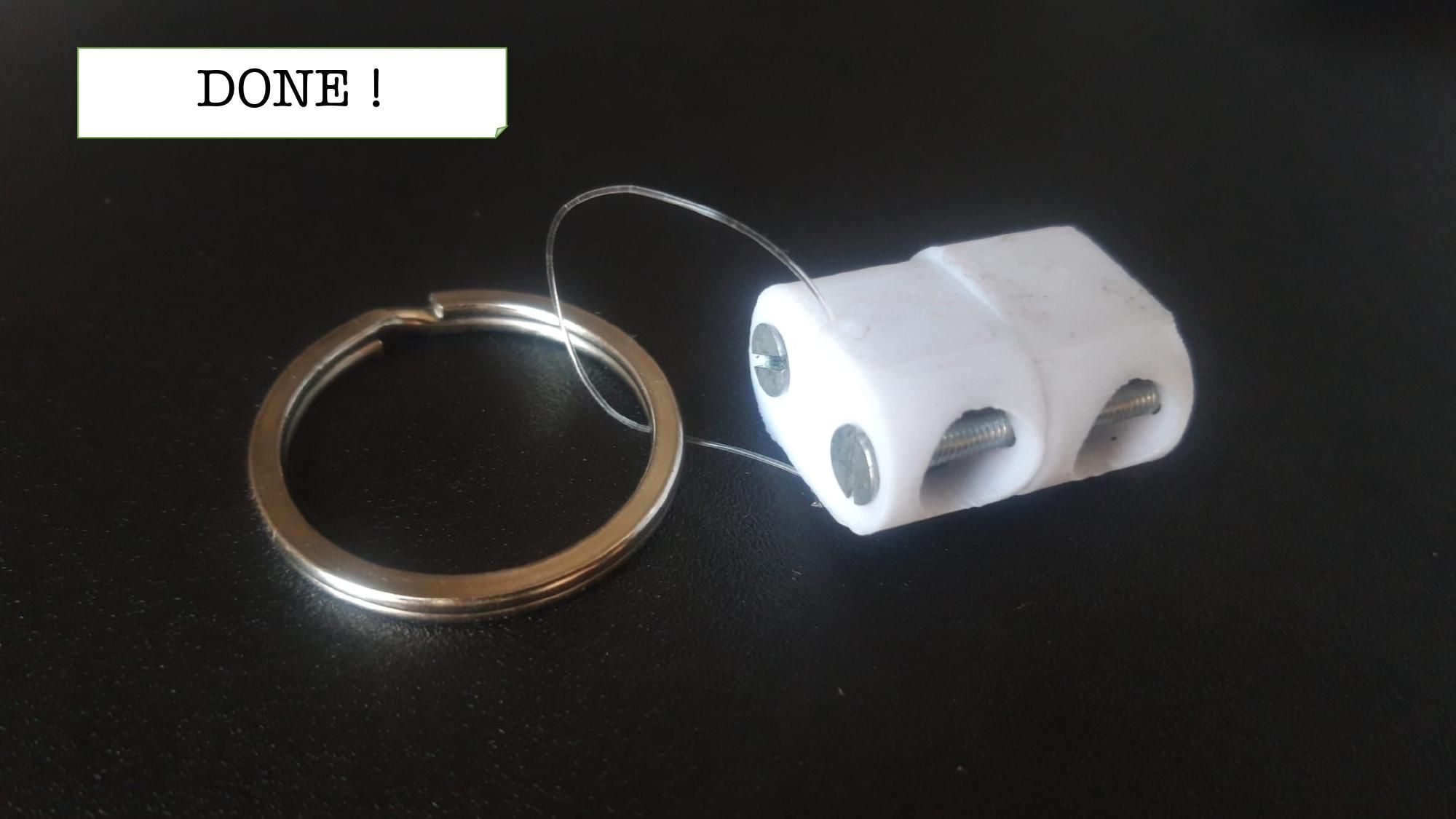 Switchable Key Ring 3 Steps (with Pictures) Instructables