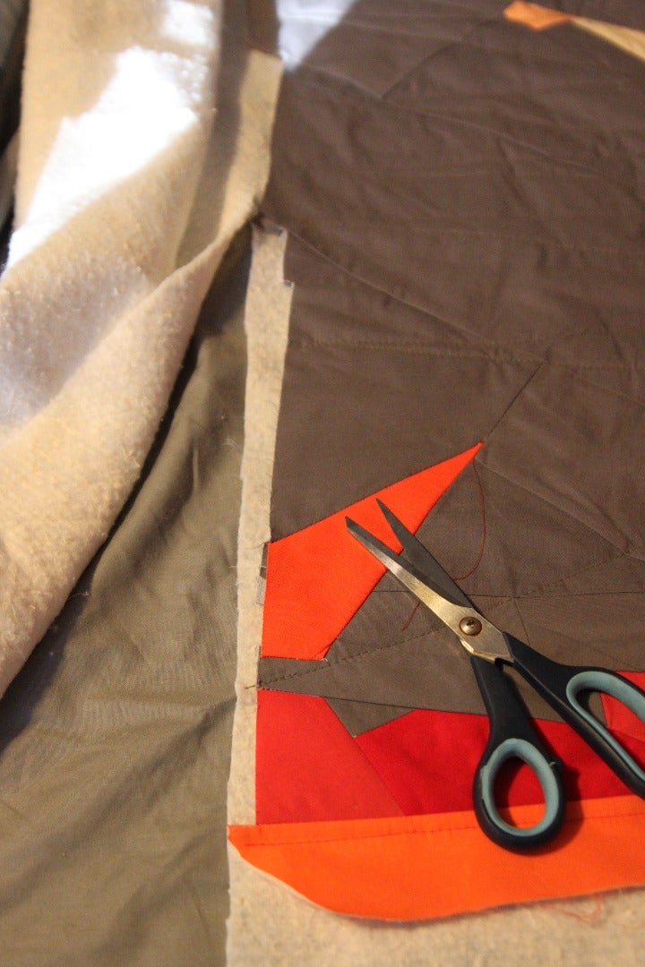 Spray Basting Your Quilt for at Home Quilting! Get to Quilting!
