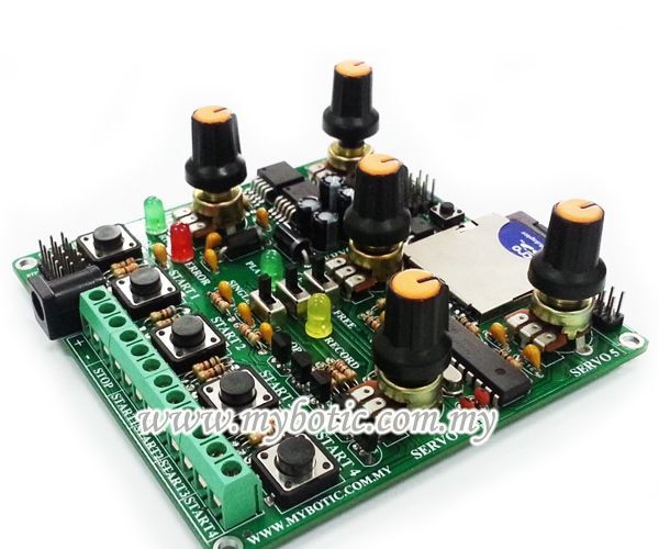 How to Use 5 Channel Servo Player