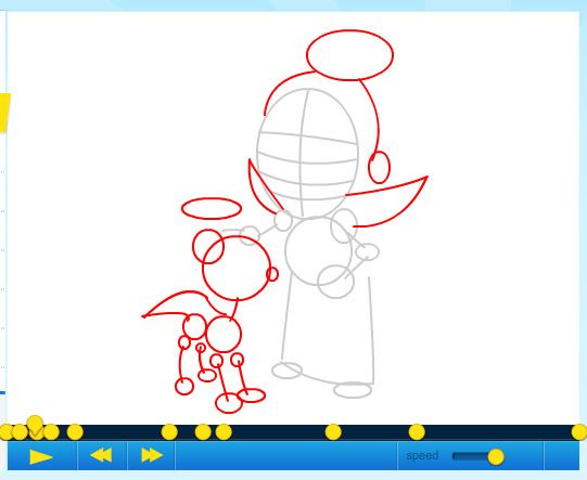 How to Draw the Littlest Angel