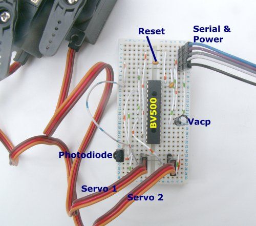 Control 2 Servo Motors With a Standard Remote
