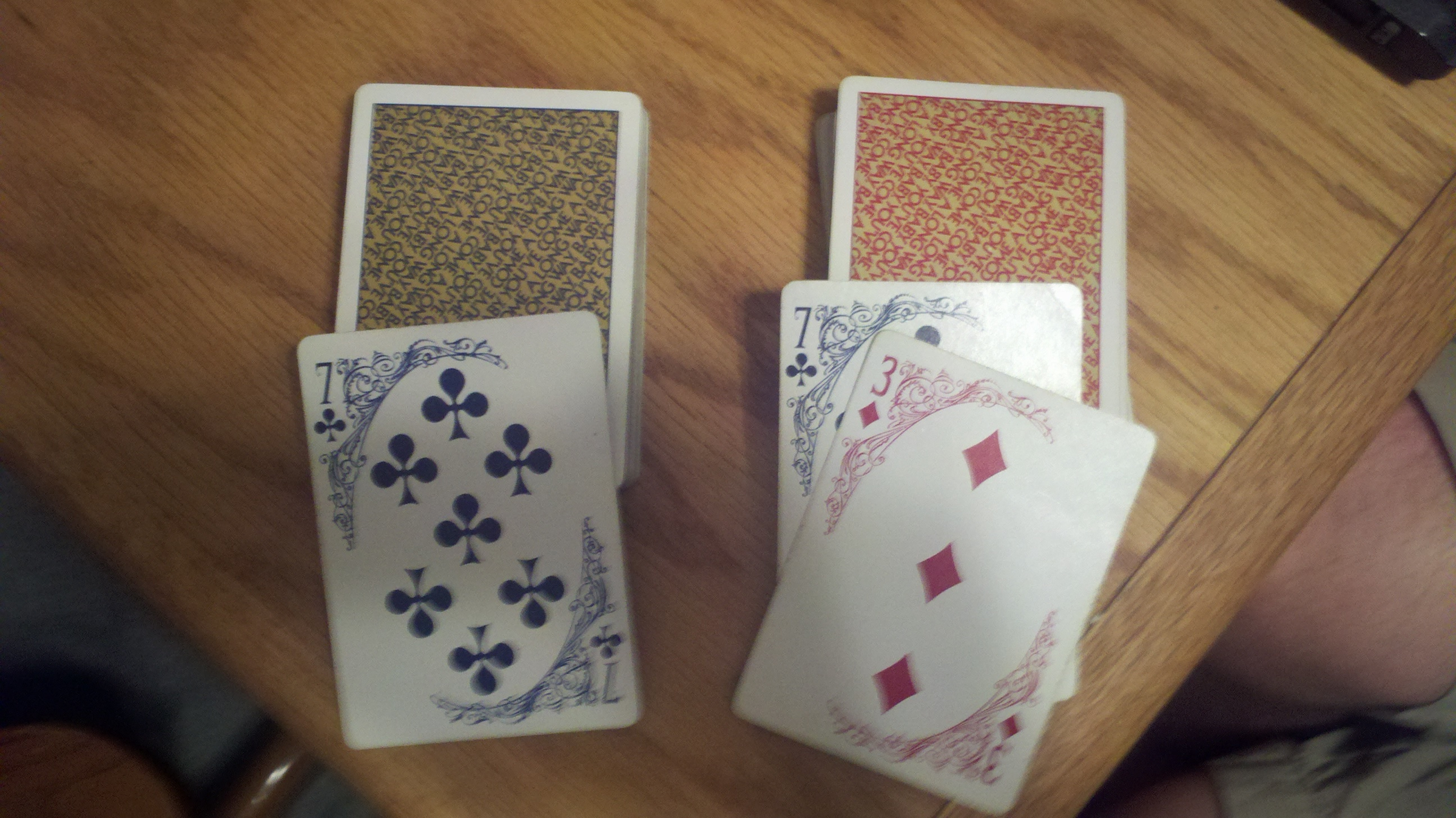 The Red Vs. Blue Card Trick