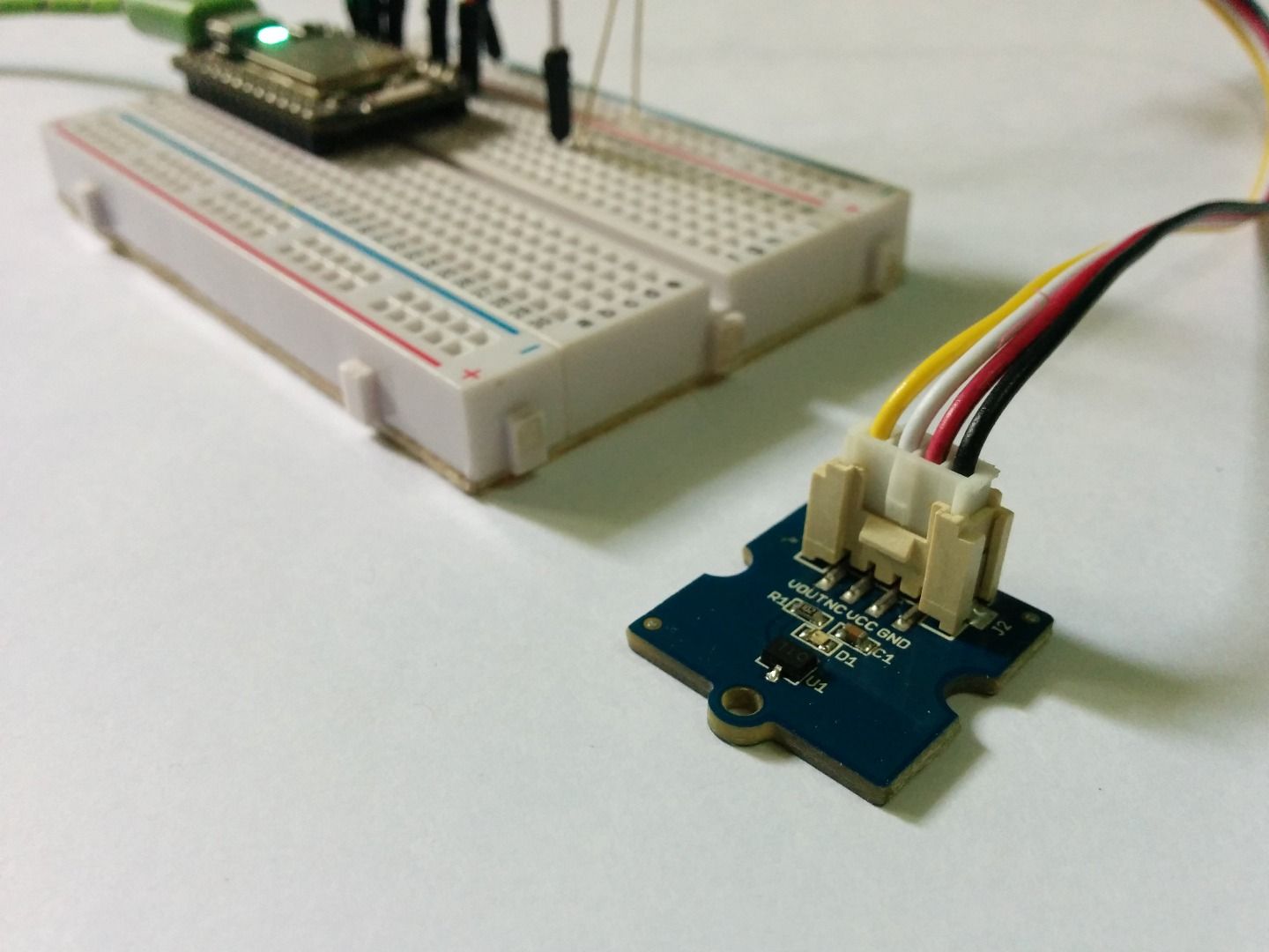 Grove Sensors With a Particle Core Halls Sensor 4 Steps (with