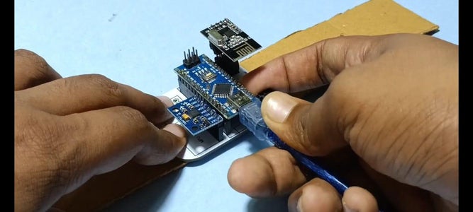 How to Make Gesture Control Robot Circuit Diagram