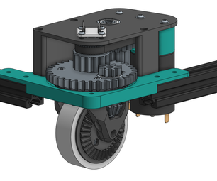 Omni-Directional Drive Module for Robotics