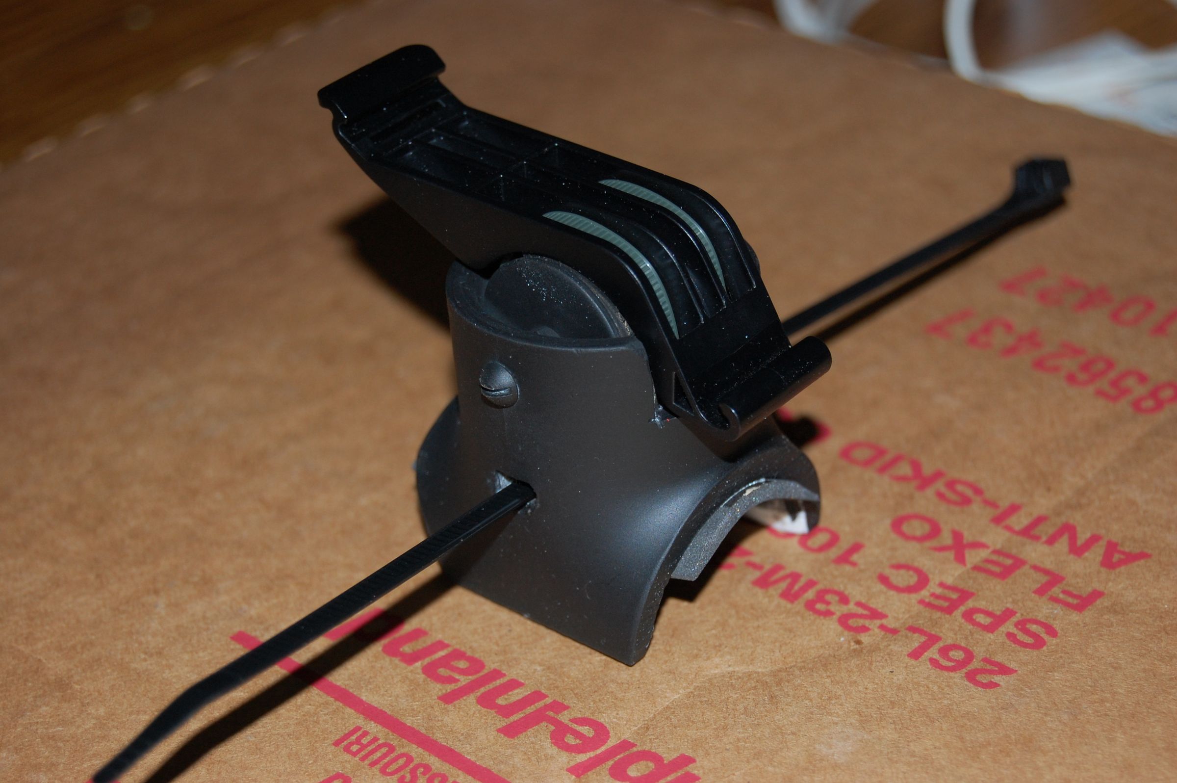 Stem Mount From a PVC T Connector