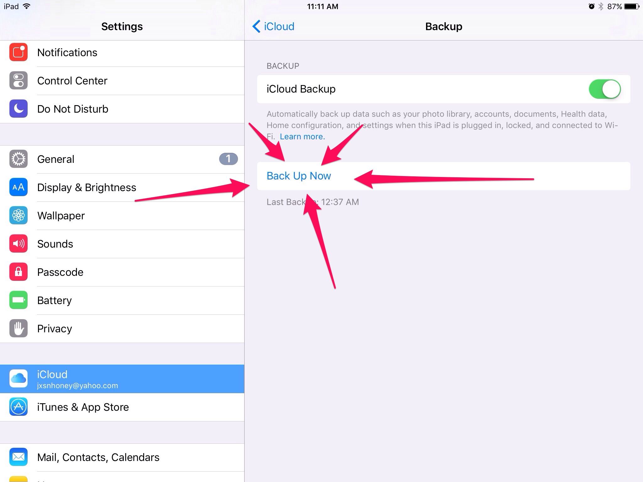 How to Backup to the ICloud 4 Steps Instructables