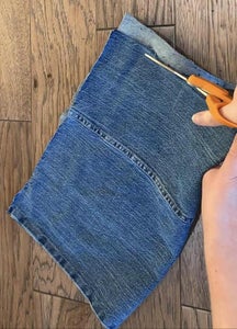 Even Up the Edges of the Pant Leg